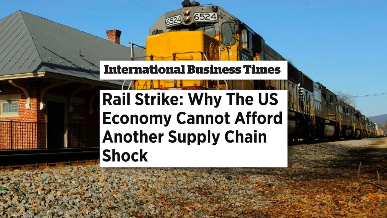 Ambrose Conroy Comments on the Potential Rail Strike