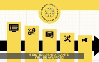 BENEFITS FROM INSIDE OUT: The operational excellence Awards influence more than four categories within your plant!